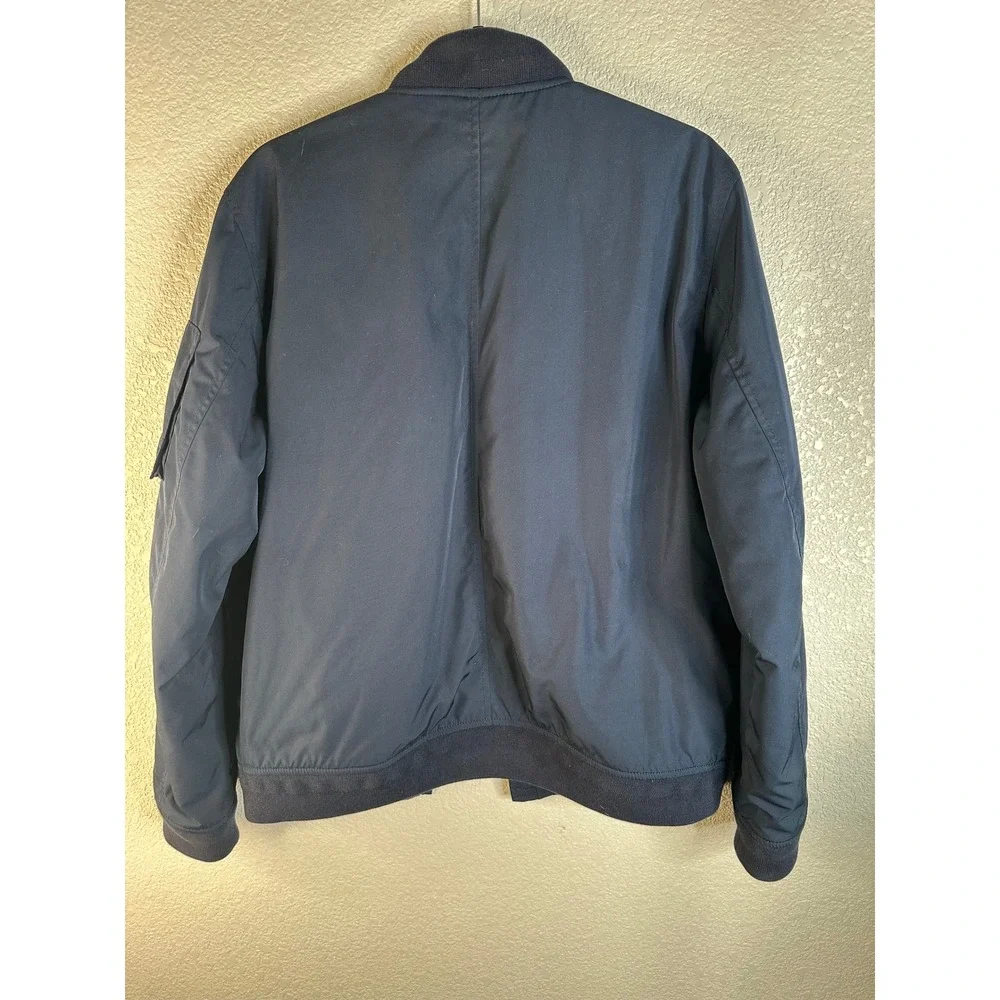 Banana Republic Men's Navy Primaloft Schoeller Utility Bomber Jacket Size M